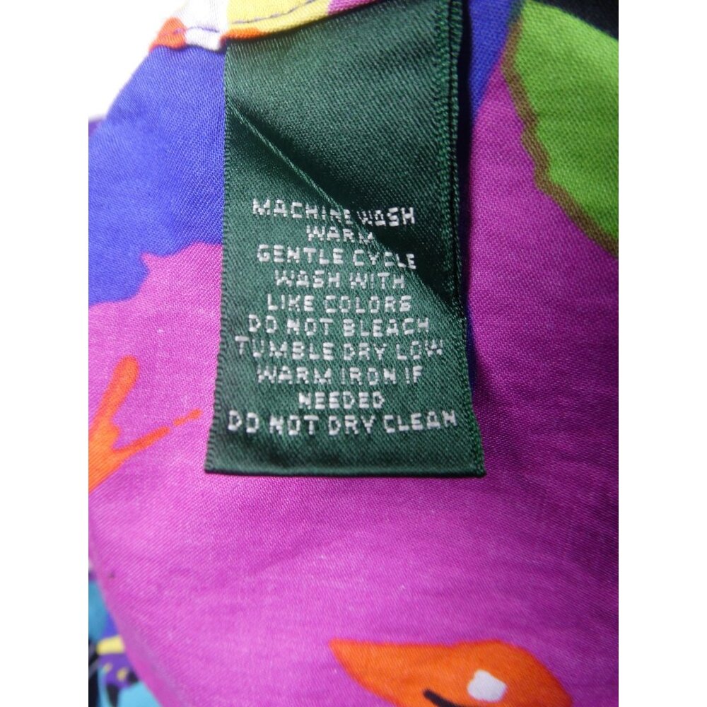 Ralph Lauren Women's Petite Long Sleeve Rainbow Top‎ - Picture 6 of 8